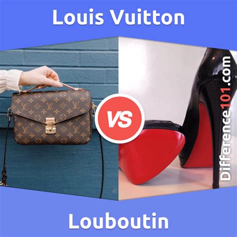 what is the difference between louis vuitton and louboutin|are Louis Vuitton and christian the same.